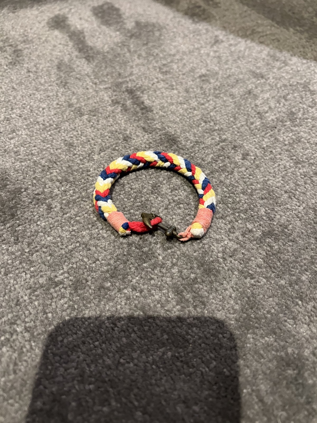 Nautical Braided Rope Bracelet Multicolor Surf Friendship Boho Hook Clasp