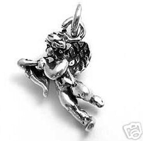 925 Sterling Silver Cupid Charm