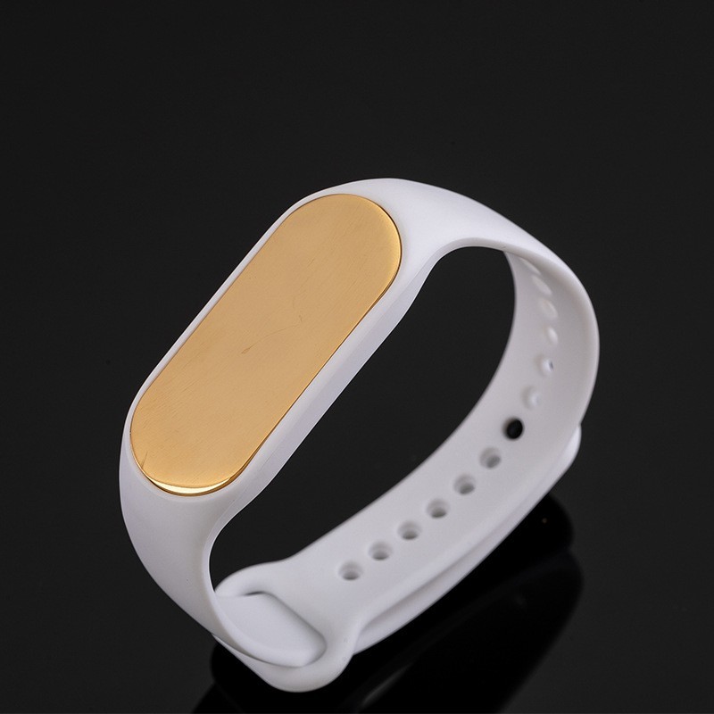 Personalized Bracelet Laser Engraved Silicone Band Adjustable Rubber Bracelets