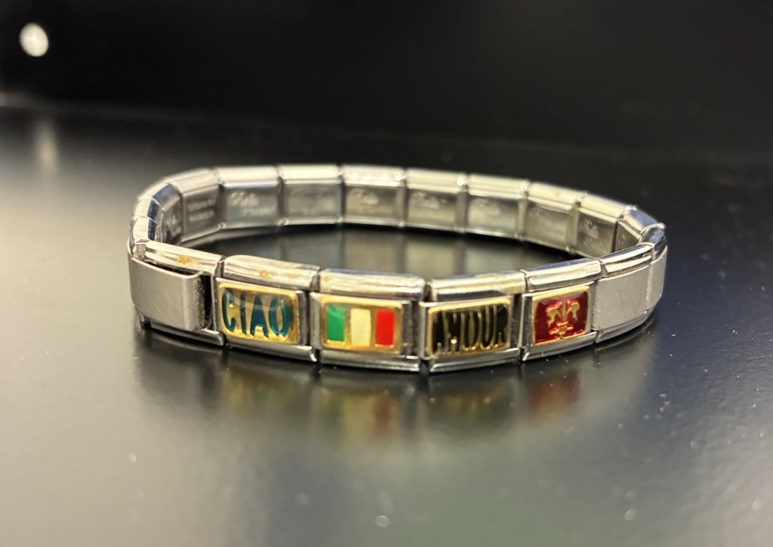 Nomination, Bella Fascini, Italian Modular Stainless Steel Bracelet 19 Pieces