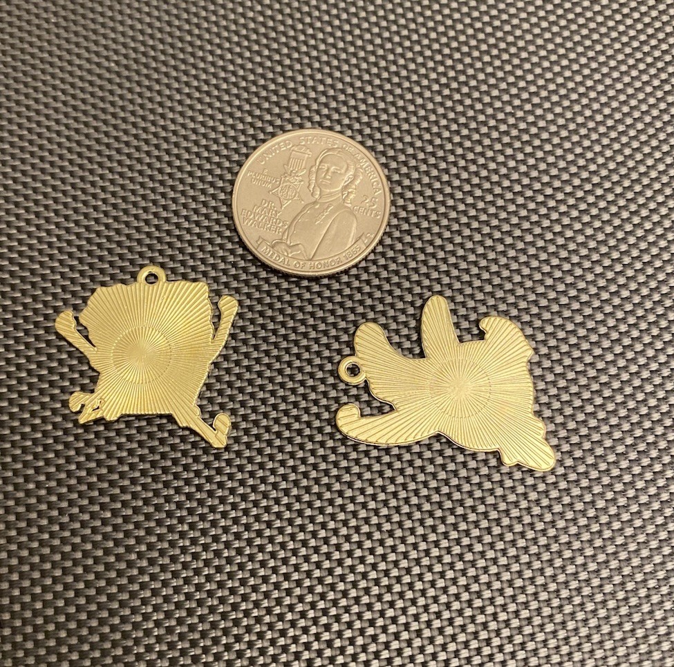 Set Of 2 SpongeBob Patrick Starfish Squarepants Enamel Charm Pendant DIY