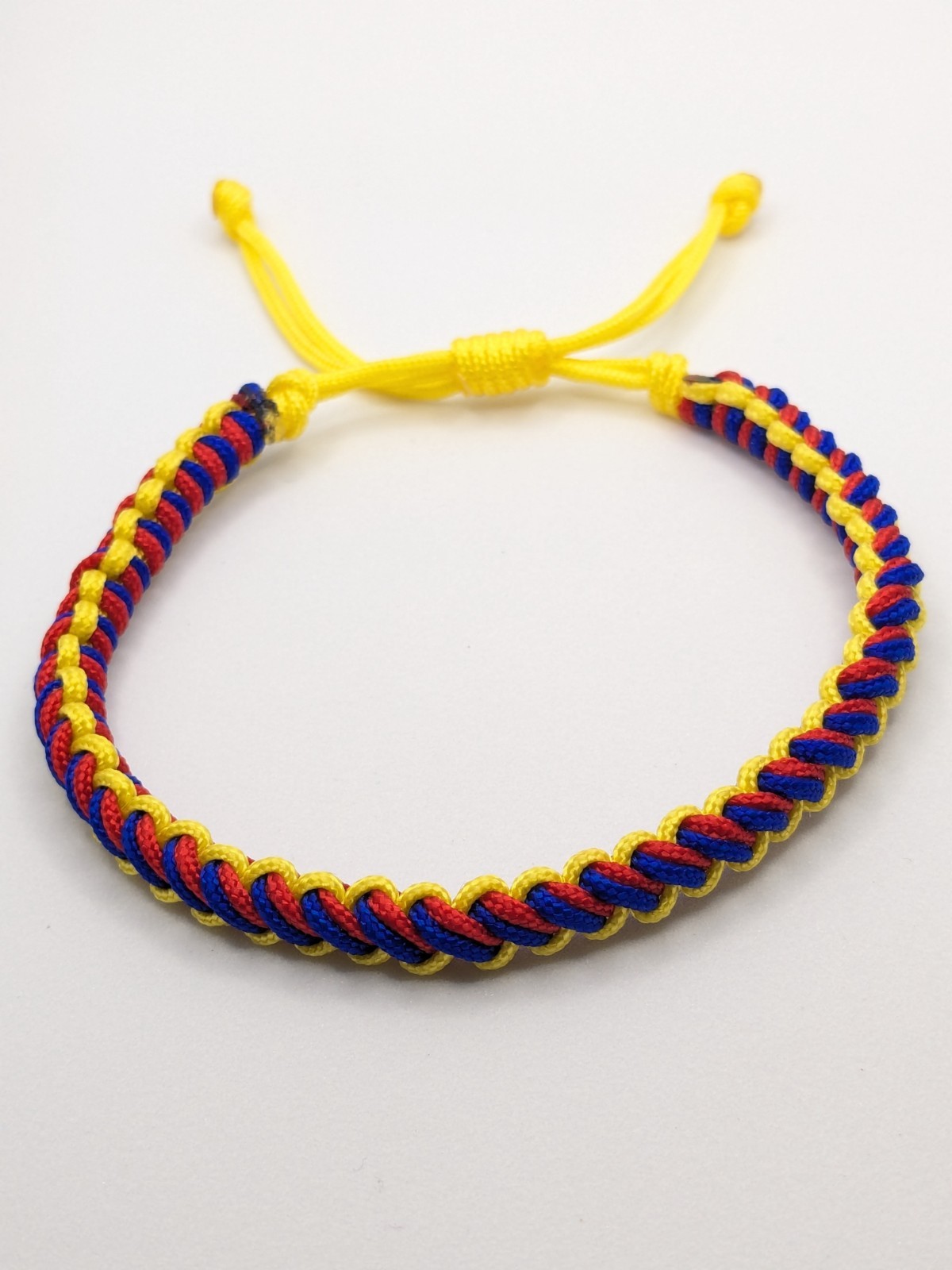 Handmade friendship & Soccer Fan Gift ⚽💛💙❤️ bracelets Colombia flag unisex