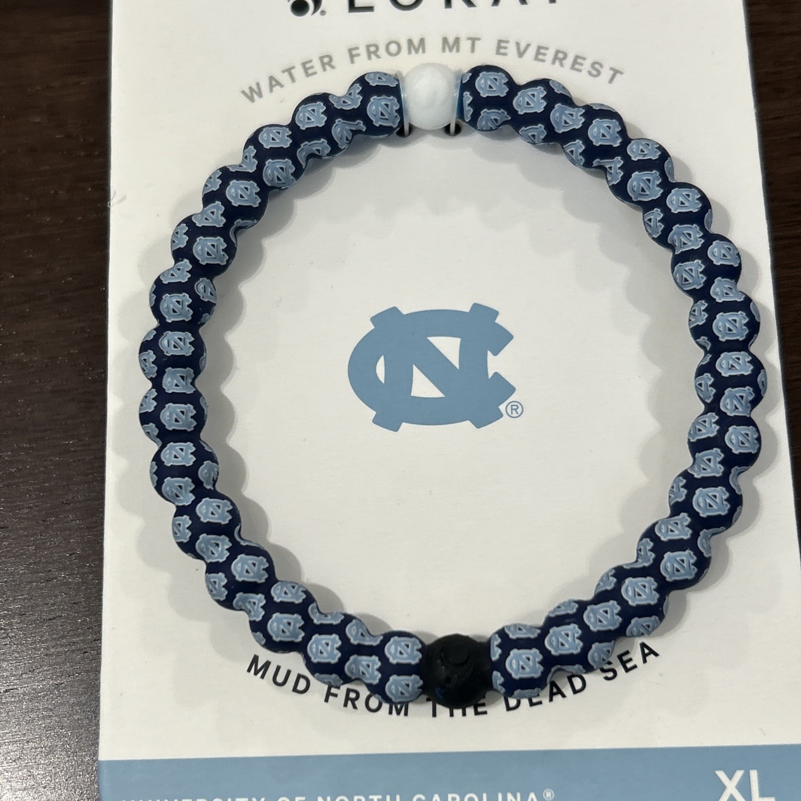 X-Large UNIVERSITY Of North Carolina *LOKAI BRACELET Brand New