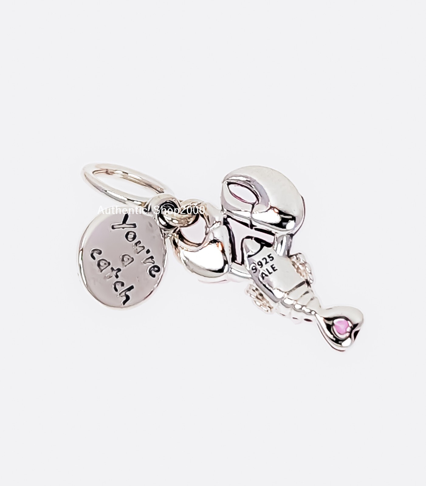 New 100% Authentic PANDORA 925 You’re a Catch Lobster Dangle Charm 793676C01