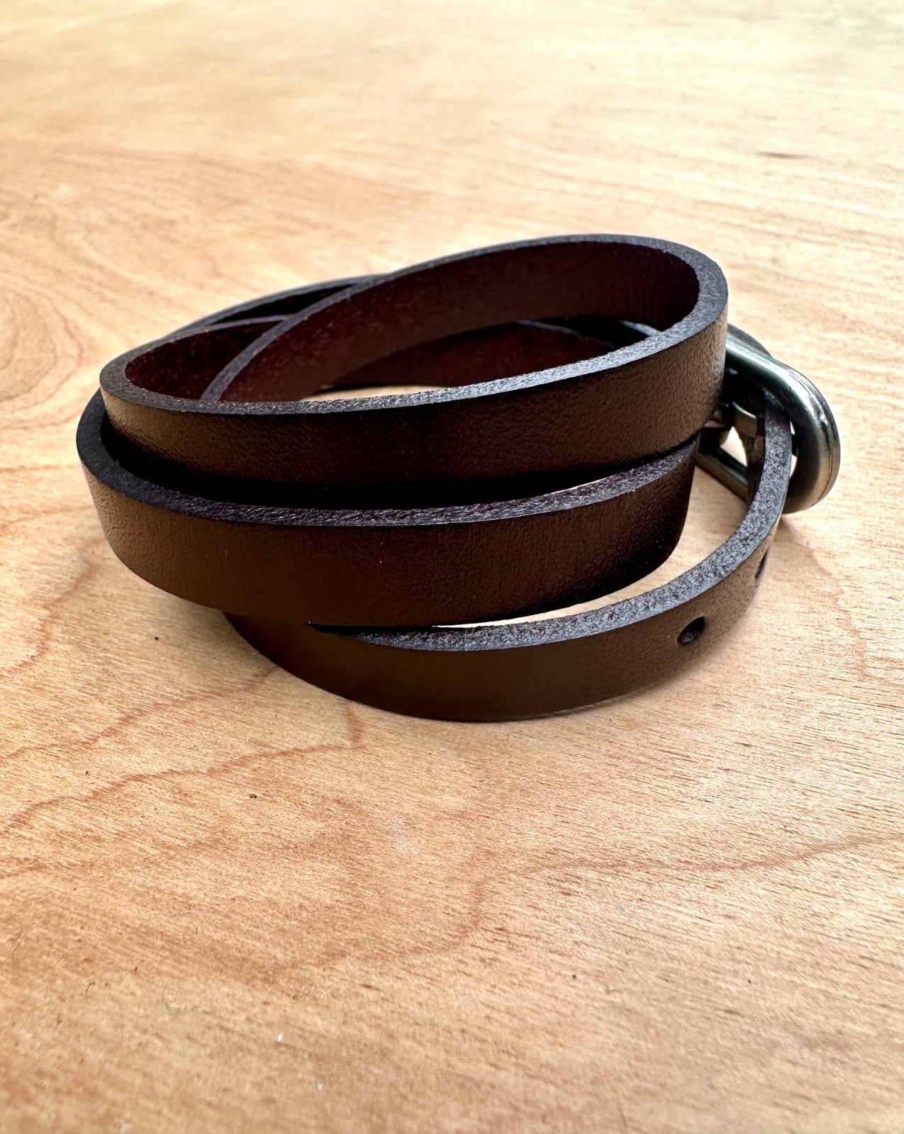 Wholesale Brown Leather Wrap Bracelets(3/4 inch wide) – 10 Pack